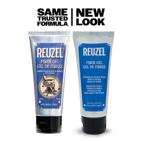 REUZEL label and ingredient list close-up showing clean vegan formula benefit