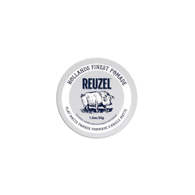 REUZEL jar front view showing packaging and easy application