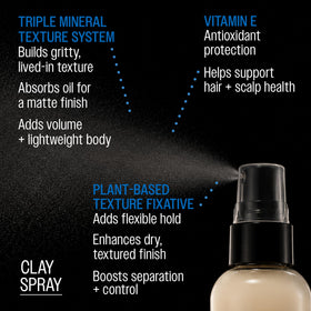 REUZEL label close-up displaying ingredients and clean, craft styling benefit