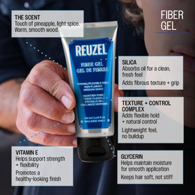 REUZEL jar next to coin size comparison for compact travel-friendly benefit
