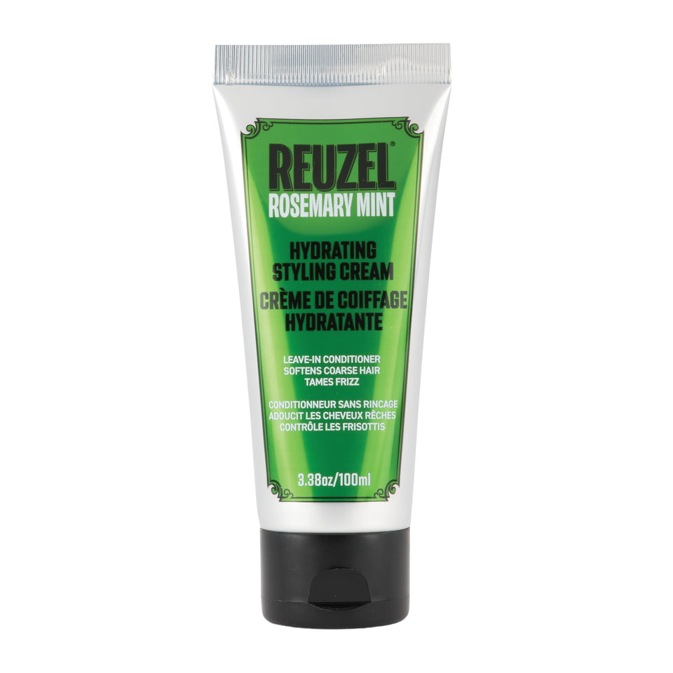 REUZEL front packaging of hydrating cream showing size and branding for easy identification