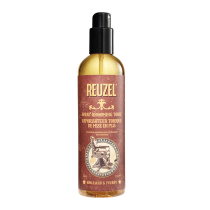 REUZEL front bottle shot showing clean label and 12 oz size, conveys product clarity