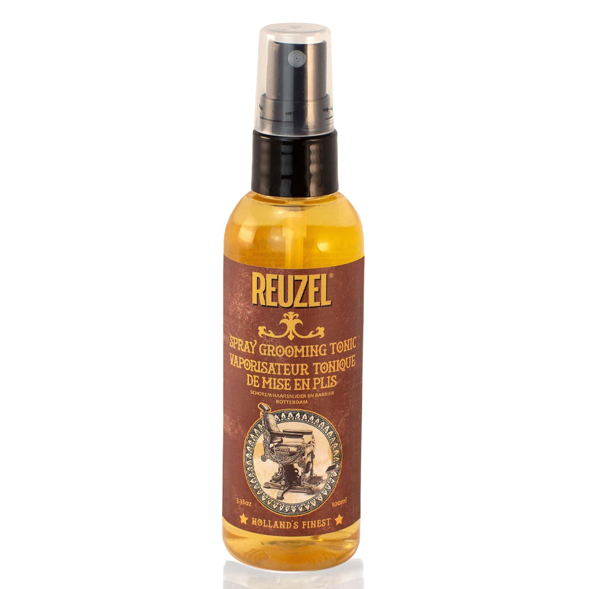 REUZEL front bottle shot showing label and volume for styling benefit