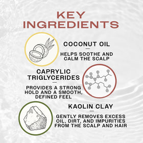 REUZEL applying cream at roots to create lift and natural texture