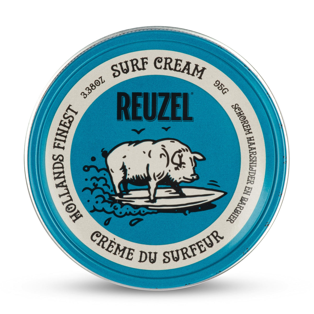 REUZEL front packaging showing lightweight styling cream and matte benefits