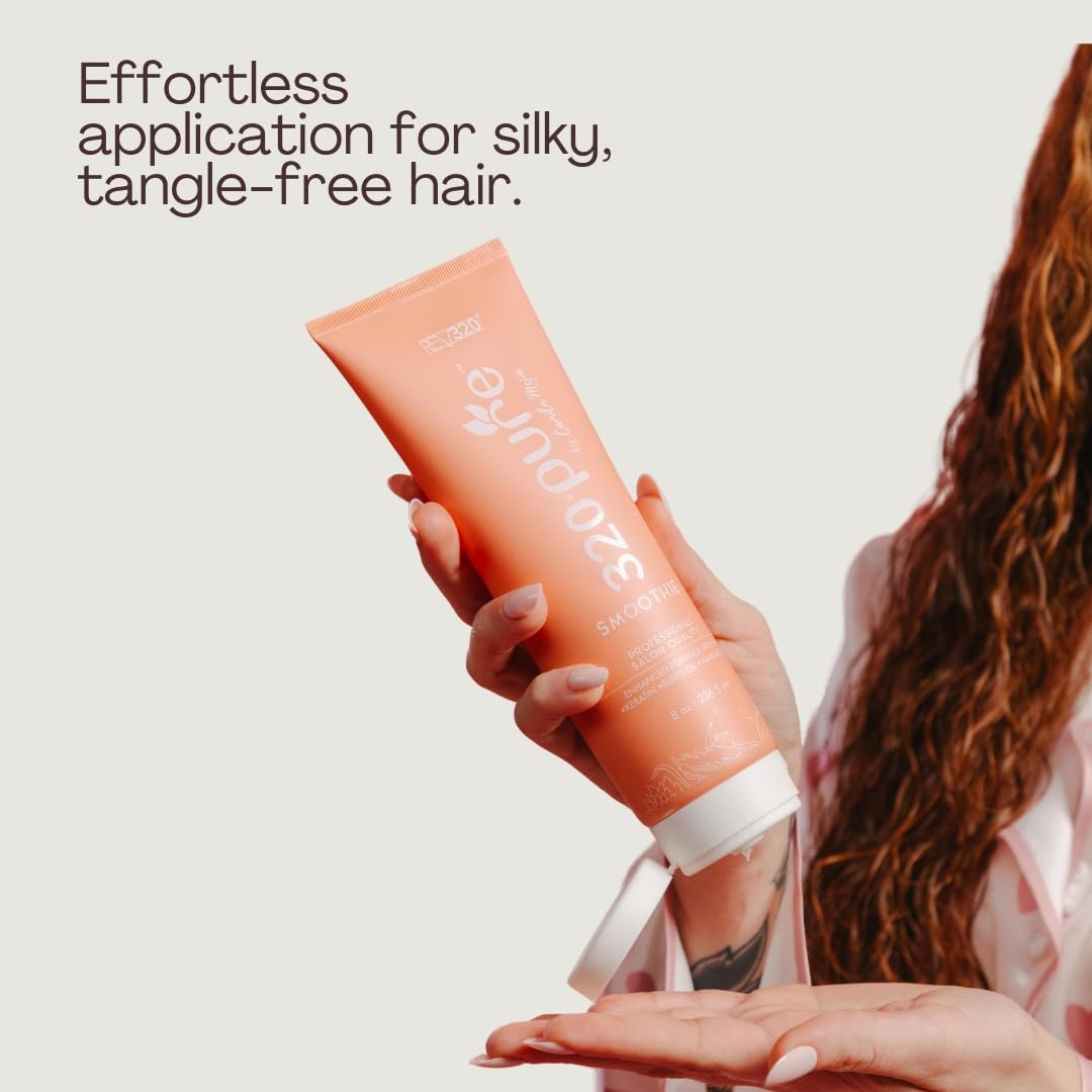 Rev320 in use on damp hair demonstrating detangling and manageability