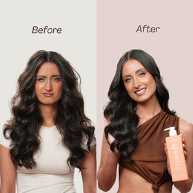Rev320 ingredients display with argan oil and aloe, shows nourishment