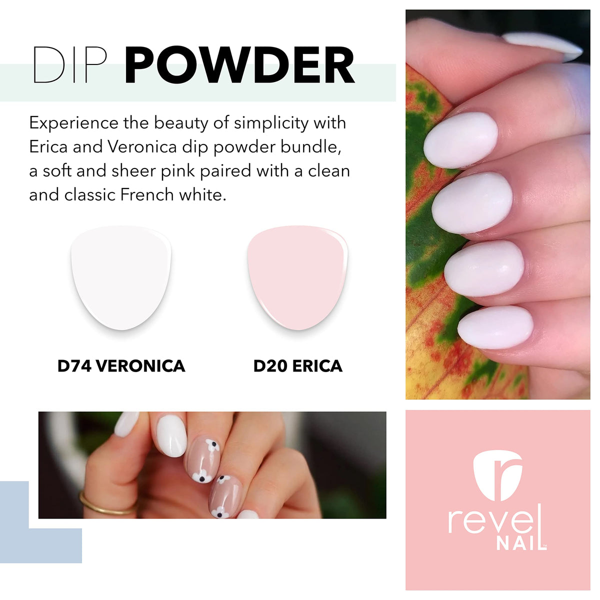 Revel Nail close-up powder texture illustrating fine grind and smooth application