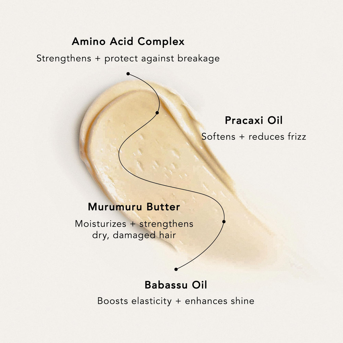 REVERIE conditioner cream texture close-up showing smooth, lightweight consistency