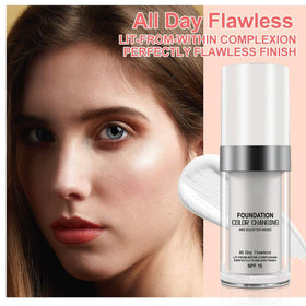 REVIGLAM texture close-up displaying smooth formula for hydrated look