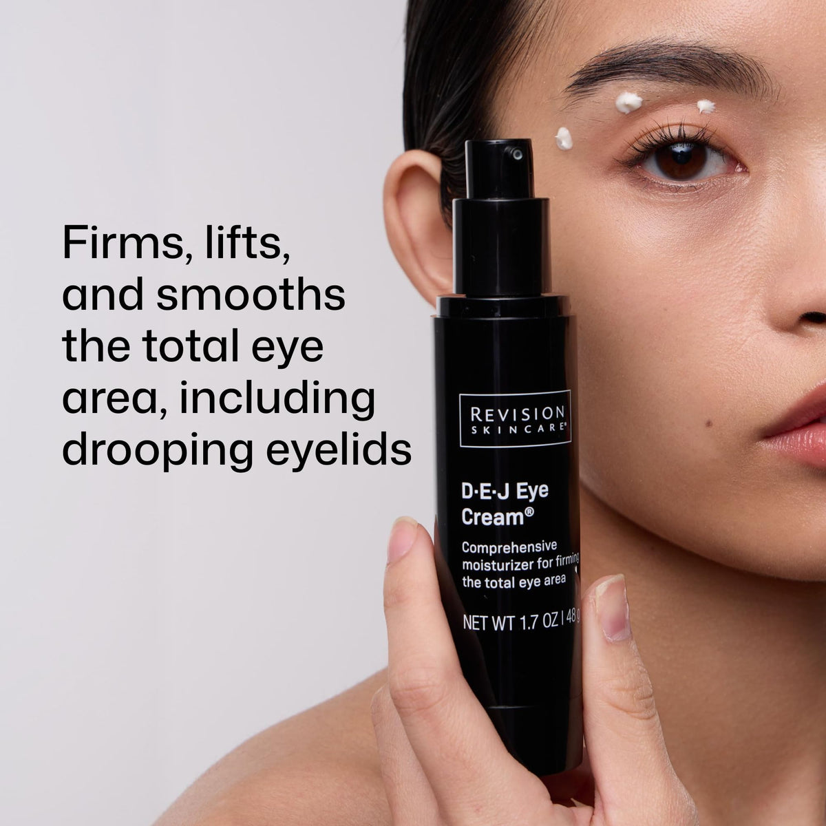 Revision Skincare applicator tip dispensing small amount for precise targeted application