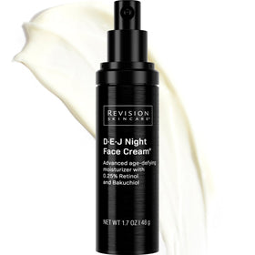 Revision Skincare D·E·J Night Face Cream front jar for clear product display and confidence