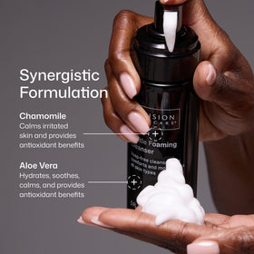Revision Skincare chamomile and aloe visual highlighting calming botanicals