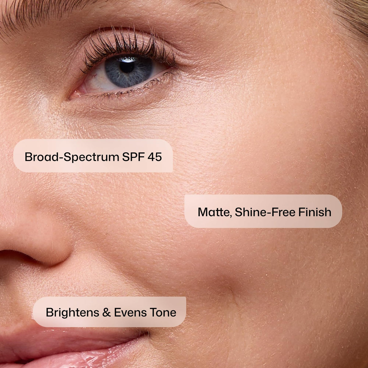 Revision Skincare being blended on hand for easy application and even coverage