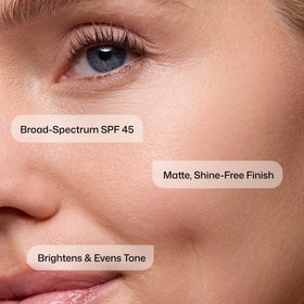 Revision Skincare being blended on hand for easy application and even coverage