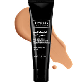 Revision Skincare front packaging showing product and SPF benefit