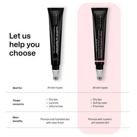 Revision Skincare model applying product showing instant tint and hydrating benefit