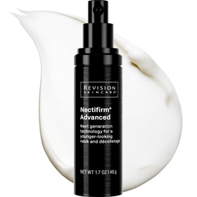 Revision Skincare front packaging showing product and clear branding benefit firming