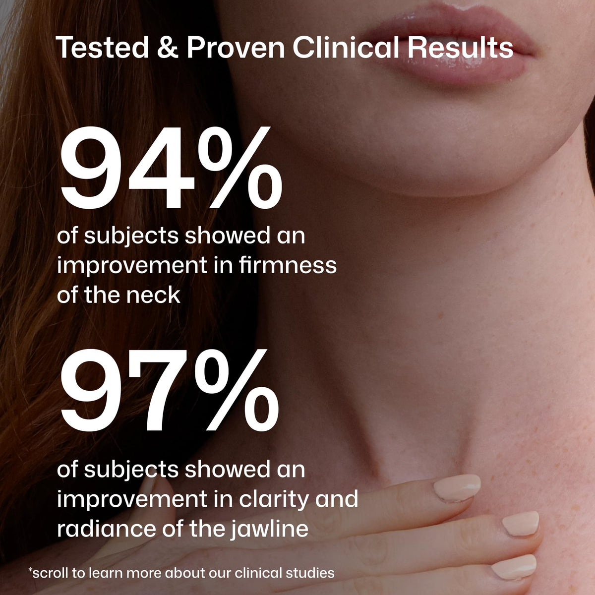 Revision Skincare Nectifirm Advanced ingredient display highlighting peptides and antioxidants
