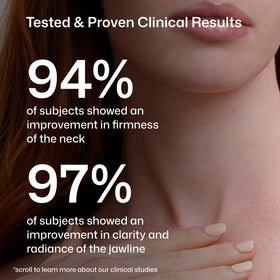 Revision Skincare Nectifirm Advanced ingredient display highlighting peptides and antioxidants