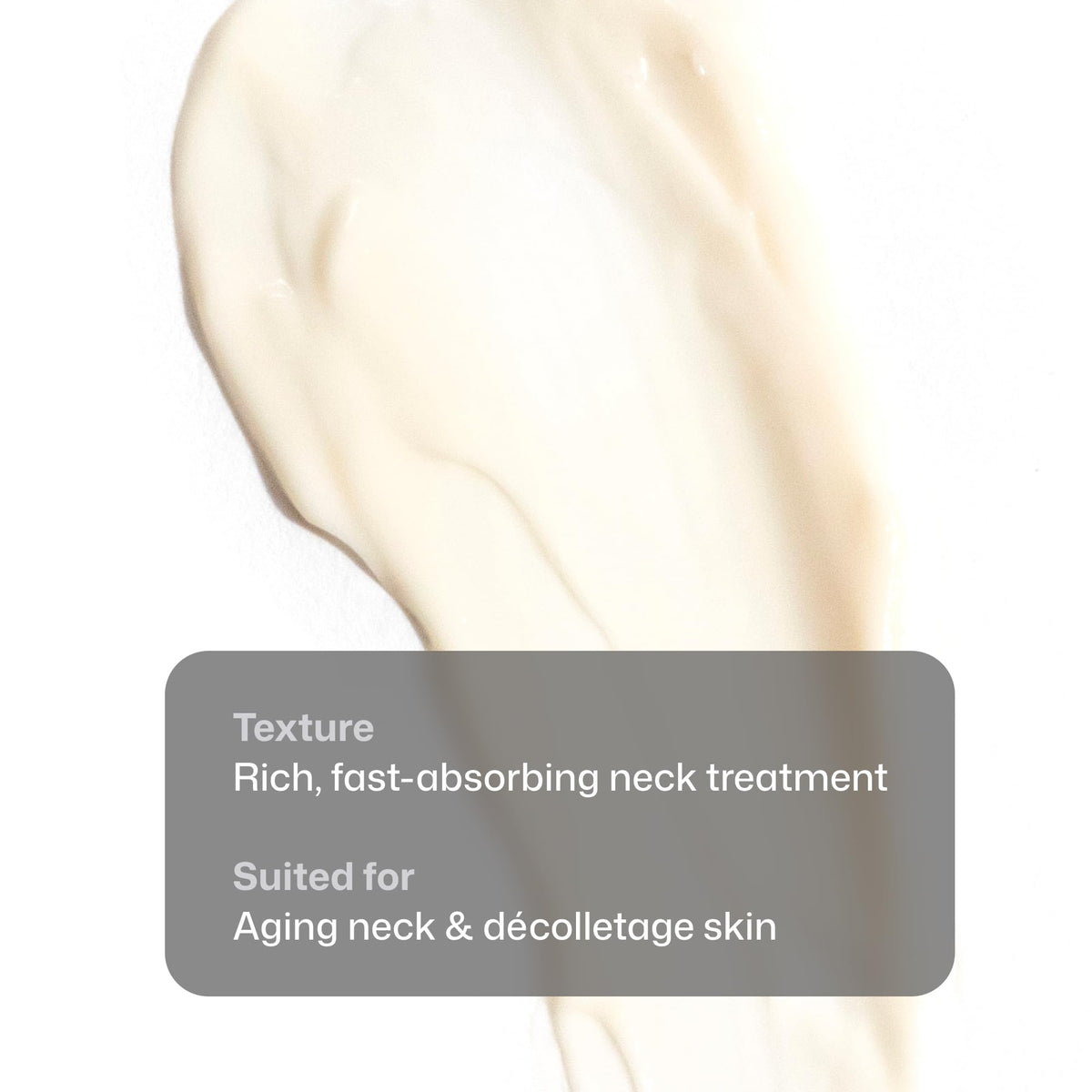 Revision Skincare Nectifirm before and after visual chart illustrates contour improvement benefit