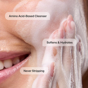 Revision Skincare pump dispense action showing easy one-hand use benefit