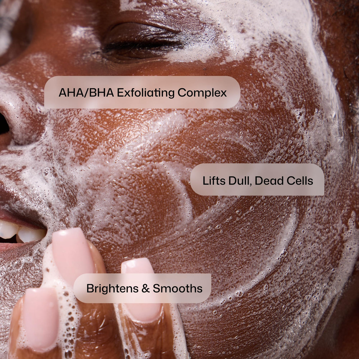 Revision Skincare close-up label showing directions and key actives clearly