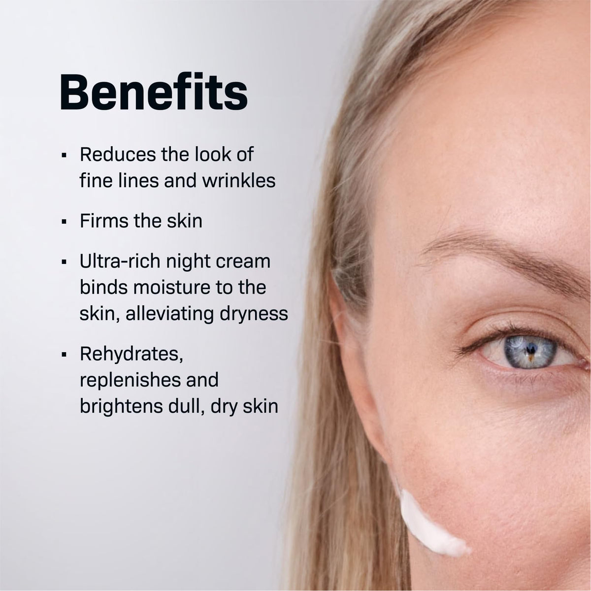 Revision Skincare ingredient focus on sodium hyaluronate for moisture retention