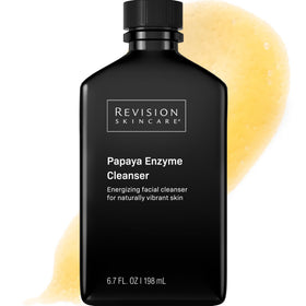 Revision Skincare front tube showing product and clear branding, highlights gentle exfoliation benefit