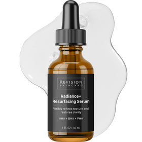 Revision Skincare front packaging showing bottle and branding for clear identification