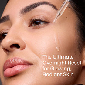 Revision Skincare close texture shot showing serum consistency and smooth application