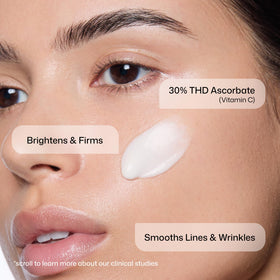 Revision Skincare serum being applied to skin illustrating smooth application benefit