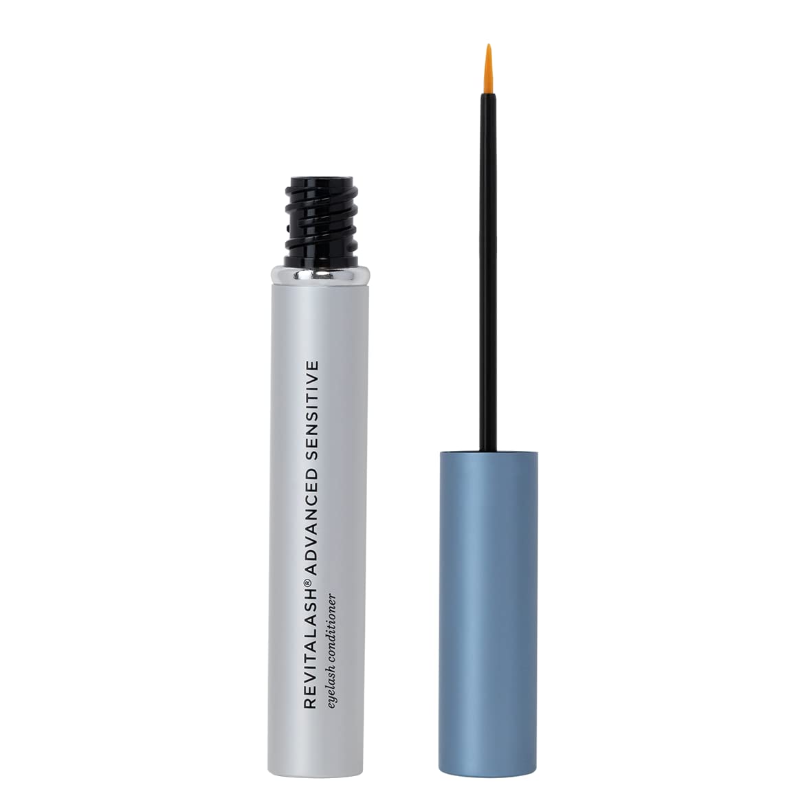 RevitaLash Advanced Sensitive front packaging showing applicator for gentle precision