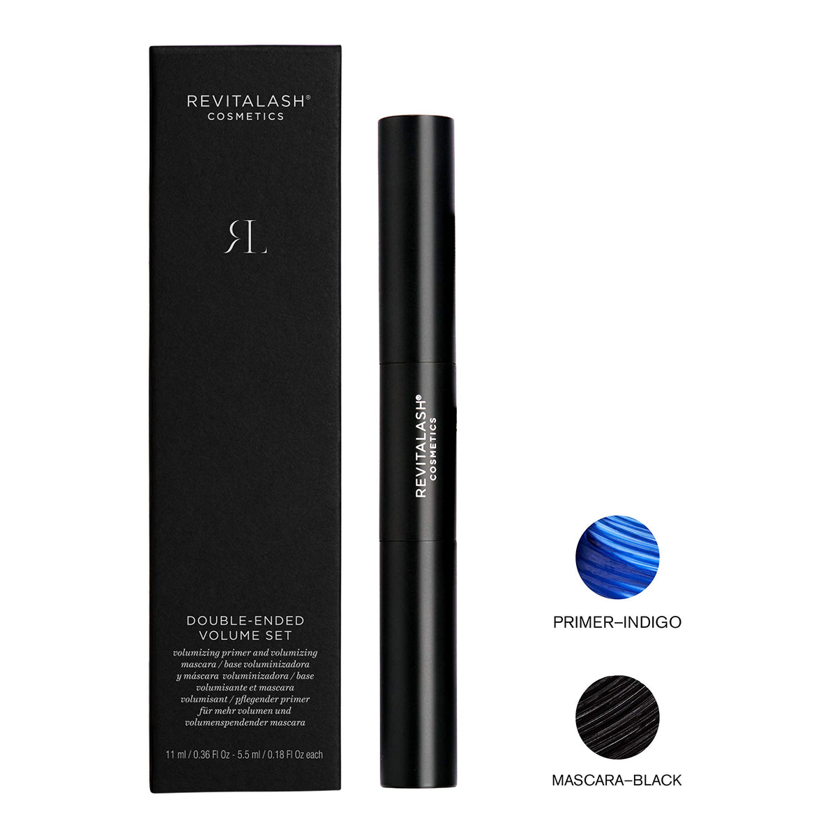 RevitaLash primer wand close-up demonstrating precise application and prep