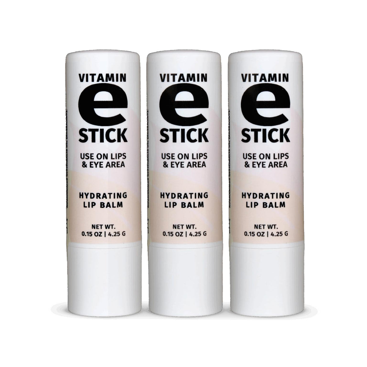 Reviva Labs Vitamin E stick front packaging showing clean tube and label benefits