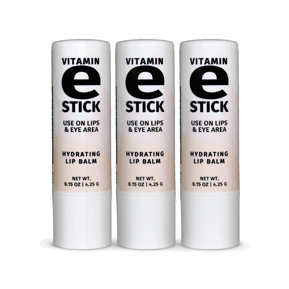 Reviva Labs Vitamin E stick front packaging showing clean tube and label benefits