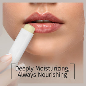 Reviva Labs close-up of the stick tube tip showing smooth balm texture and precision