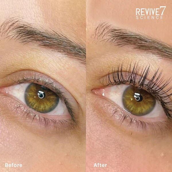 Revive7 applied to lower lash line showing targeted coverage