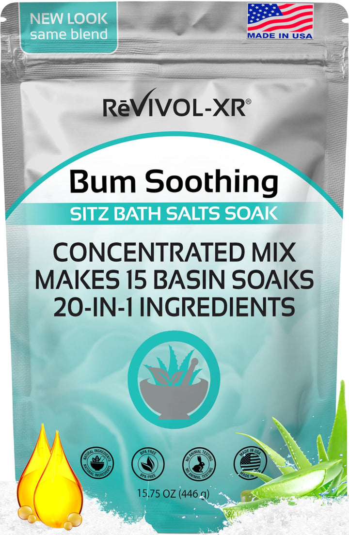 REVIVOL-XR front pouch showing product branding and pouch benefit