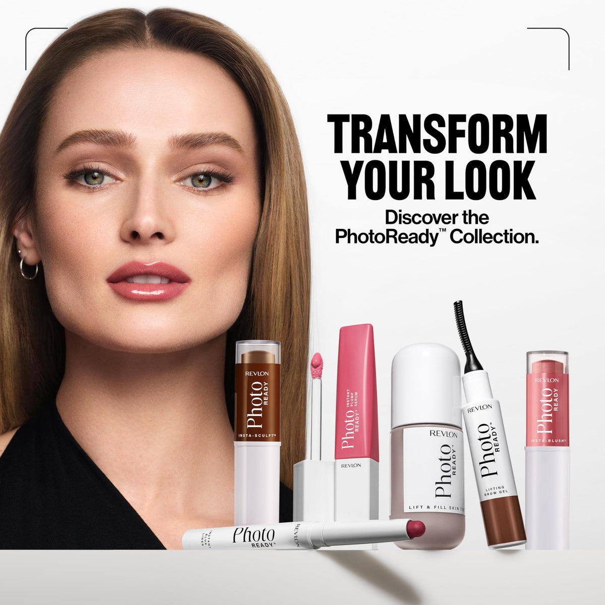 REVLON blush stick inside a small bag showing on-the-go touch-up convenience