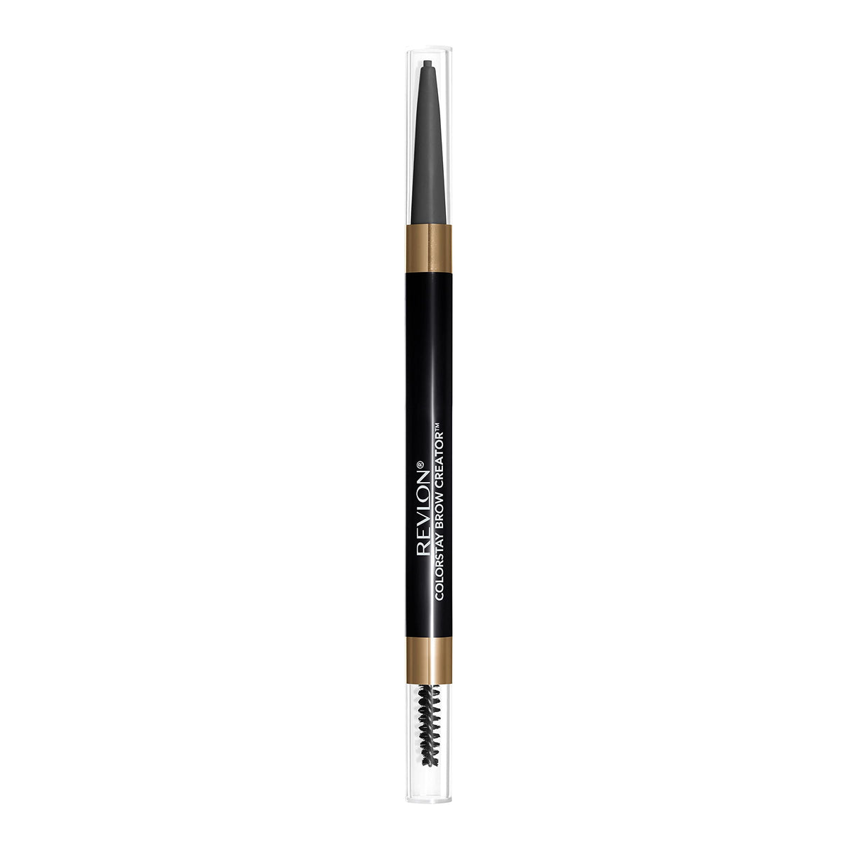 Revlon Brow Creator front view showing dual pencil and powder, precise shaping benefit