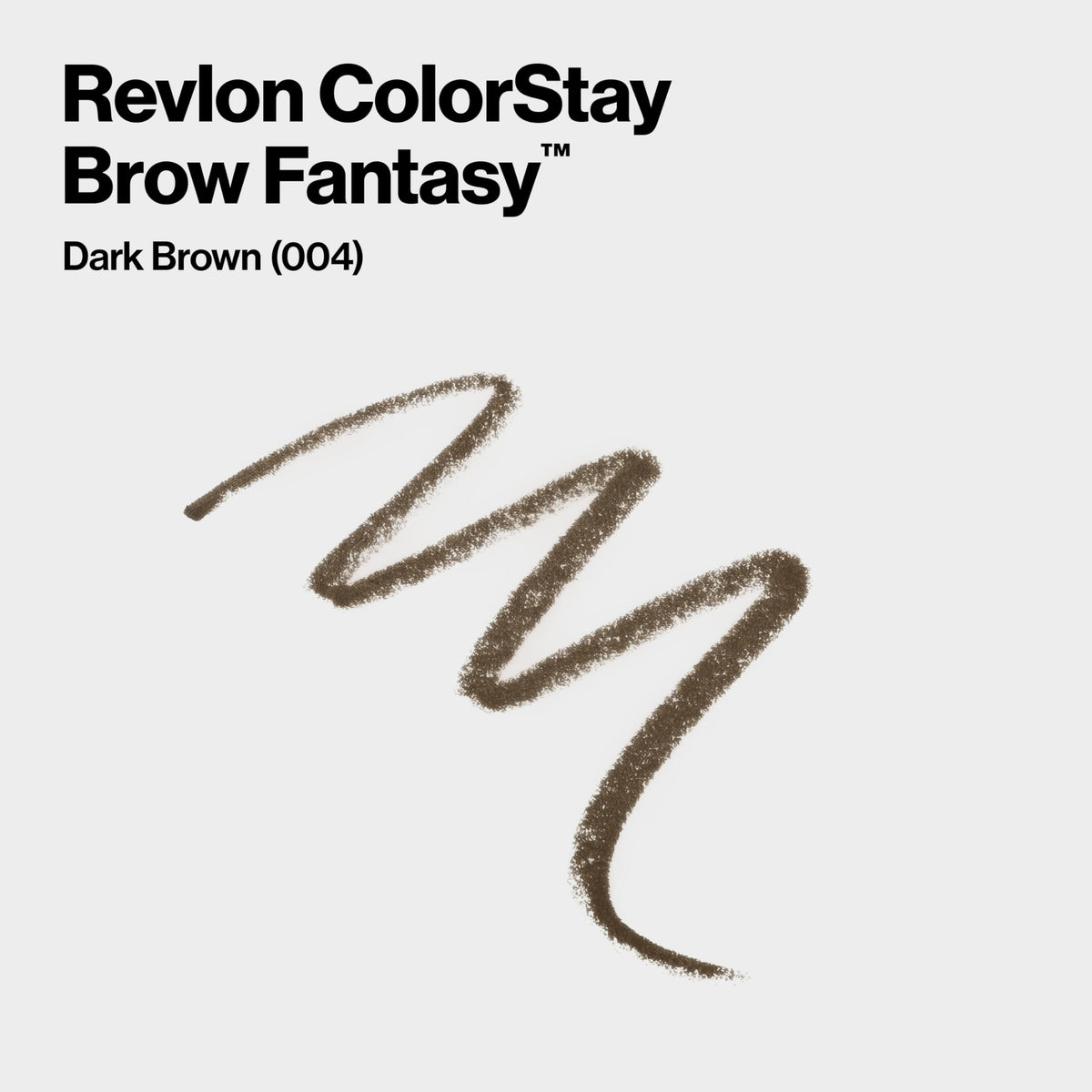 Revlon pencil tip close-up showing powder-soft texture for natural filling