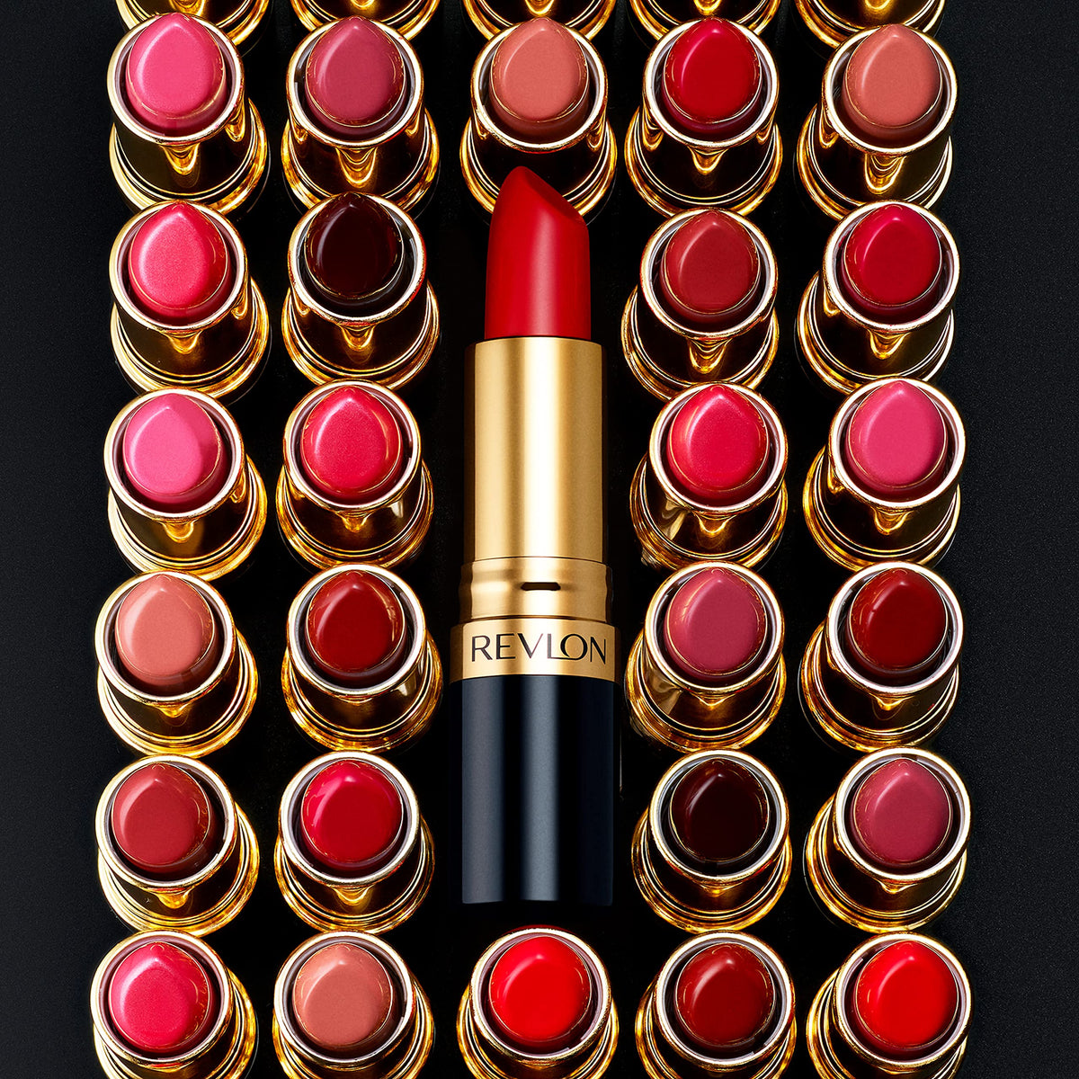 Revlon label and cap details showing shade name and product information clearly