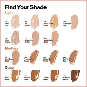 Applying Revlon ColorStay with fingers for seamless blend and natural coverage