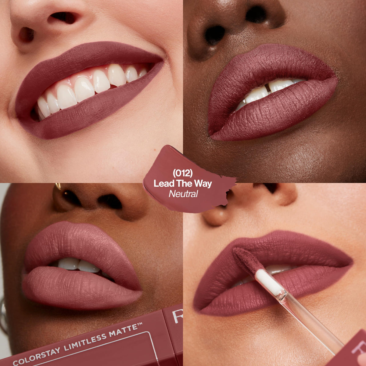 Revlon ColorStay contoured applicator closeup delivering precise, mess-free application