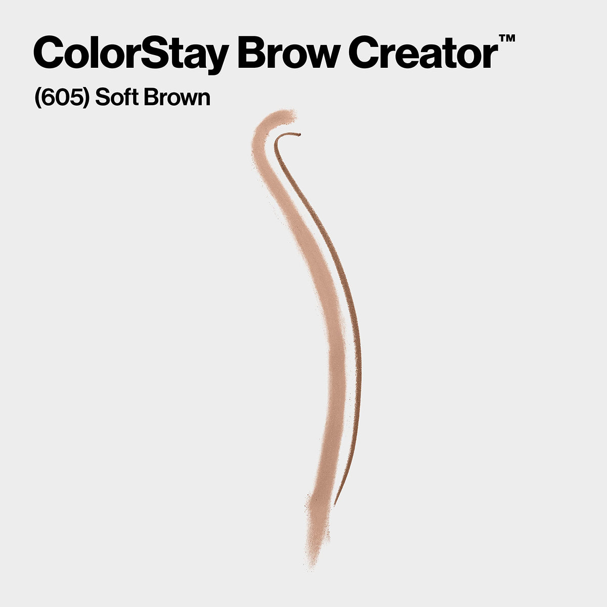 Revlon ColorStay Brow Creator micro pencil tip close-up for precise hair-like strokes