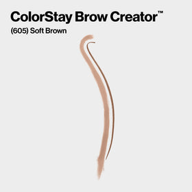 Revlon ColorStay Brow Creator micro pencil tip close-up for precise hair-like strokes
