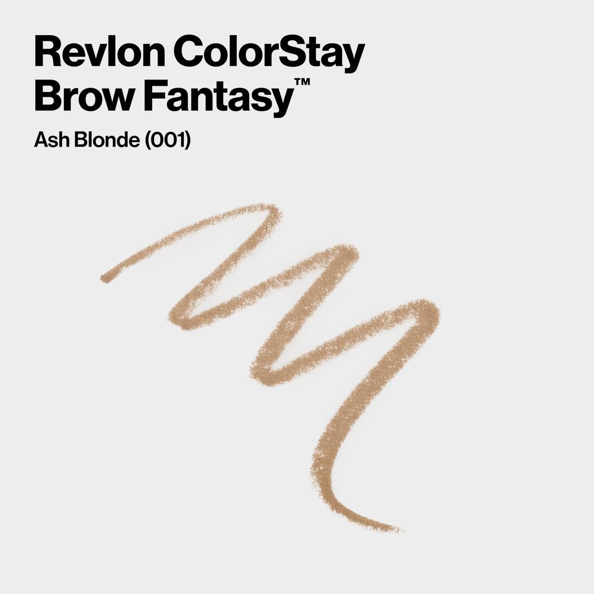 Revlon dual-ended close-up displays powder pencil and clear gel, easy grooming benefit
