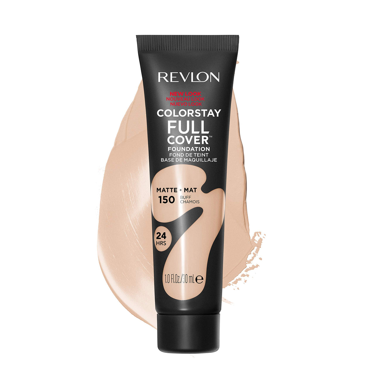 Revlon ColorStay Buff front packaging showing product and shade for lasting coverage