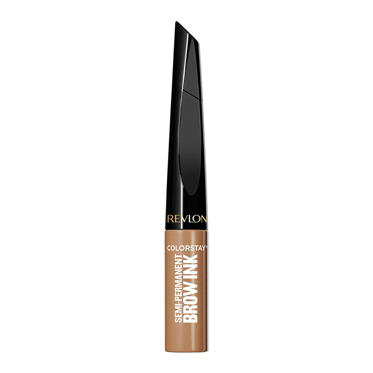 Revlon ColorStay front packaging showing blonde shade and compact size benefit